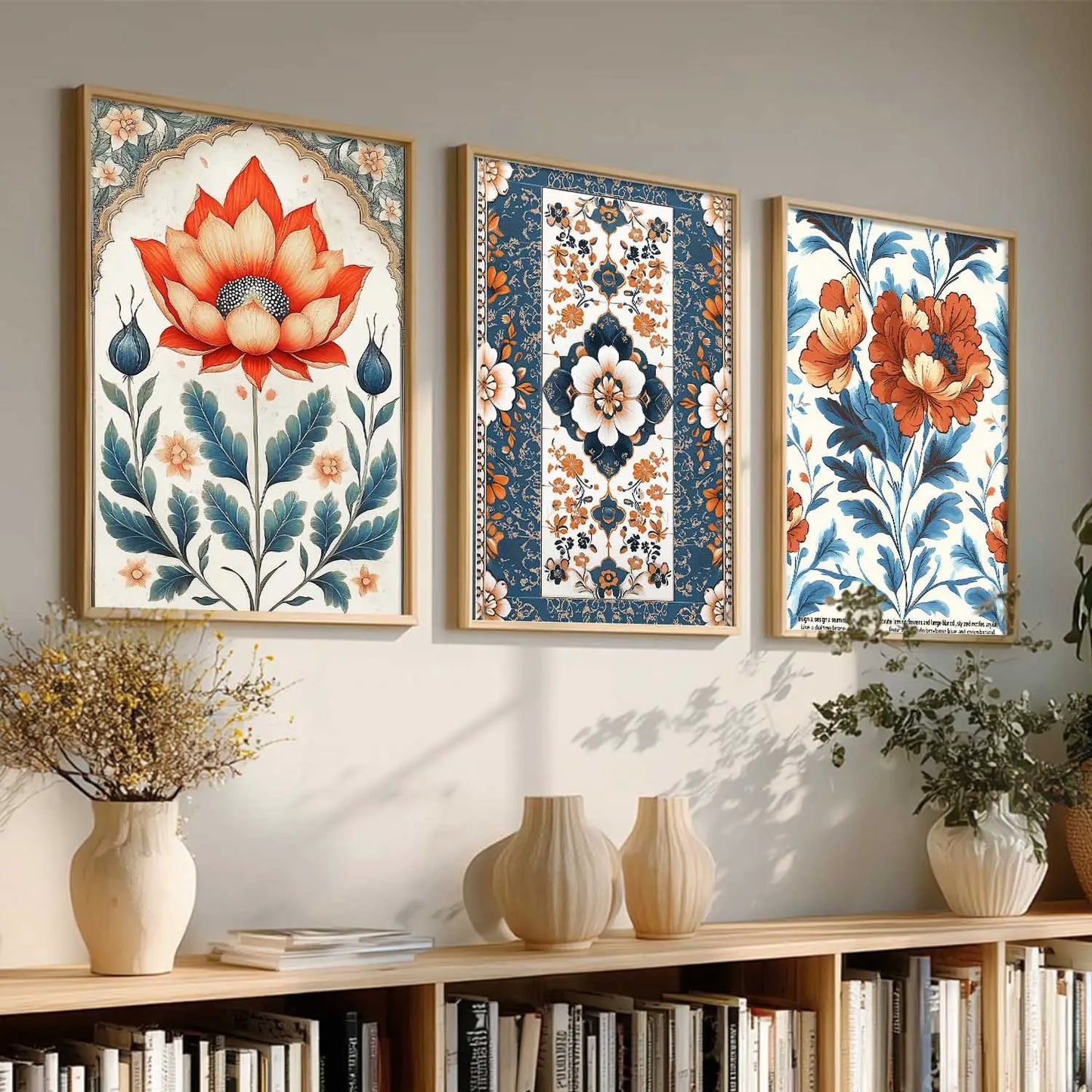 Traditional   Wall  Art Paintings for Living Room - Wall Poster With frames