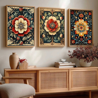 Traditional Wall Art  Paintings for Living Room - Wall Poster With frames