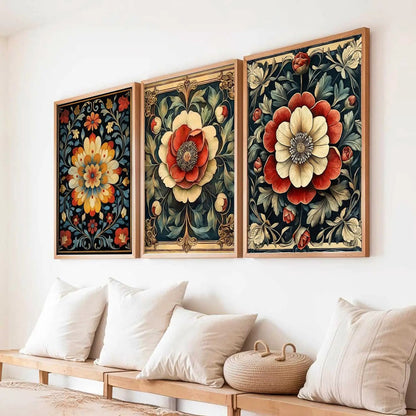 Traditional Wall Art  Paintings for Living Room - Wall Poster With frames