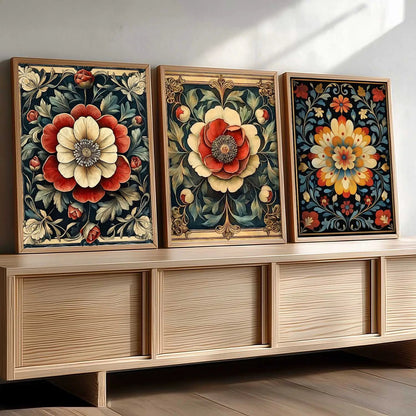 Traditional Wall Art  Paintings for Living Room - Wall Poster With frames