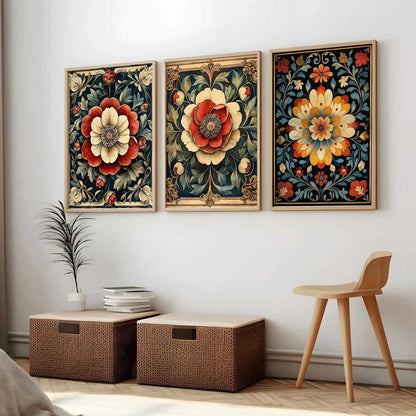 Traditional Wall Art  Paintings for Living Room - Wall Poster With frames