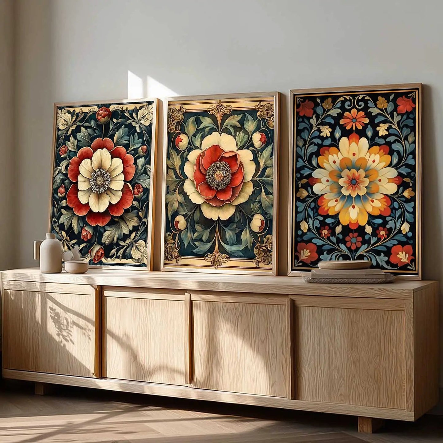 Traditional Wall Art  Paintings for Living Room - Wall Poster With frames