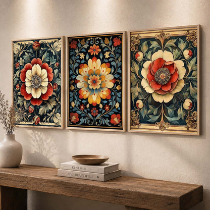 Traditional Wall Art  Paintings for Living Room - Wall Poster With frames