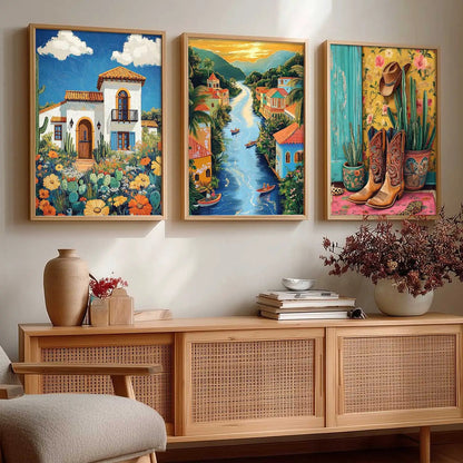 Modern Wall Art Paintings for Living Room - Wall Poster With frames by Kotart store