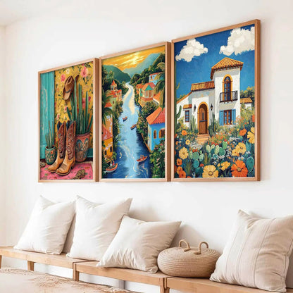 Modern Wall Art Paintings for Living Room - Wall Poster With frames by Kotart store