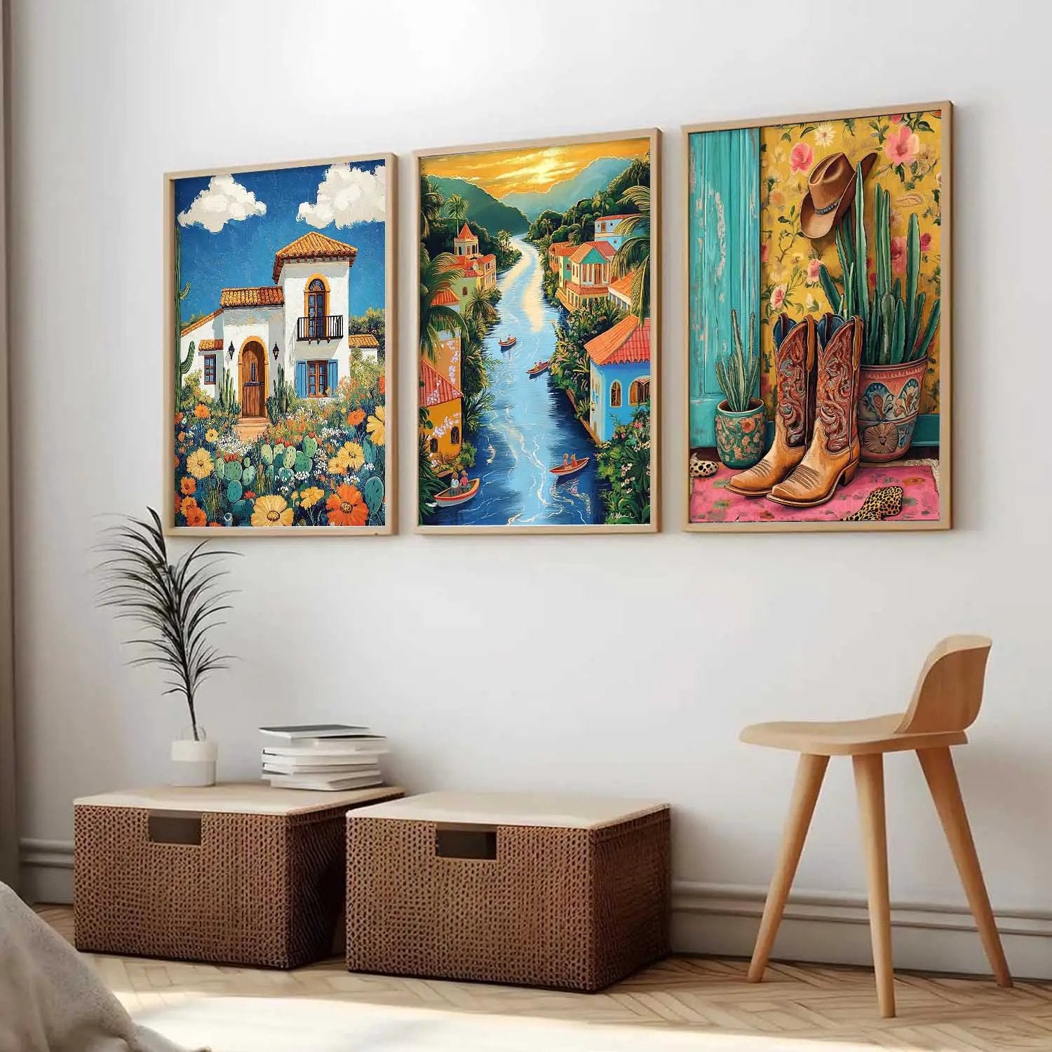 Modern Wall Art Paintings for Living Room - Wall Poster With frames by Kotart store