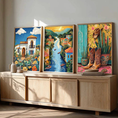Modern Wall Art Paintings for Living Room - Wall Poster With frames by Kotart store