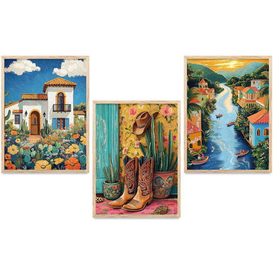 Traditional    Wall  Art Paintings for Living Room - Wall Poster With frames