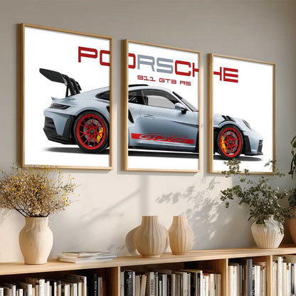 Big Porsche Cars Wall Art Paintings for Living Room Bedroom