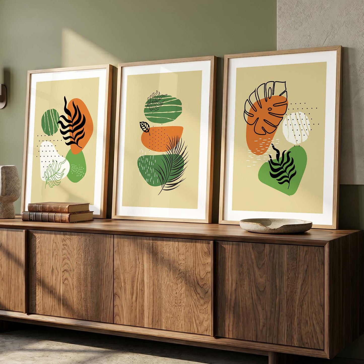 Nature Inspired Wall Art with Frame : Framed Posters