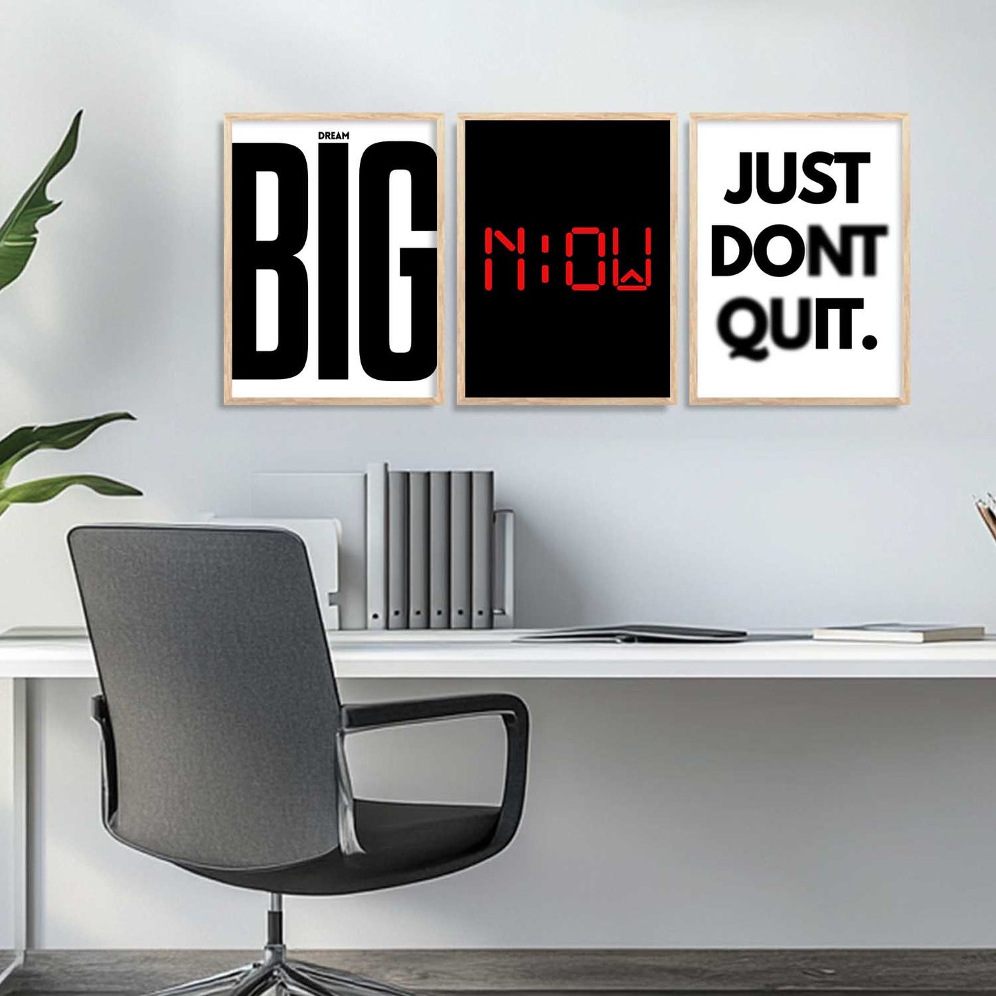 Daily Affirmation Motivational Wall Art Paintings for Living Room Bedroom