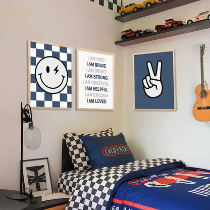 Motivational Daily Affirmation  Wall Art Paintings for Living Room Bedroom