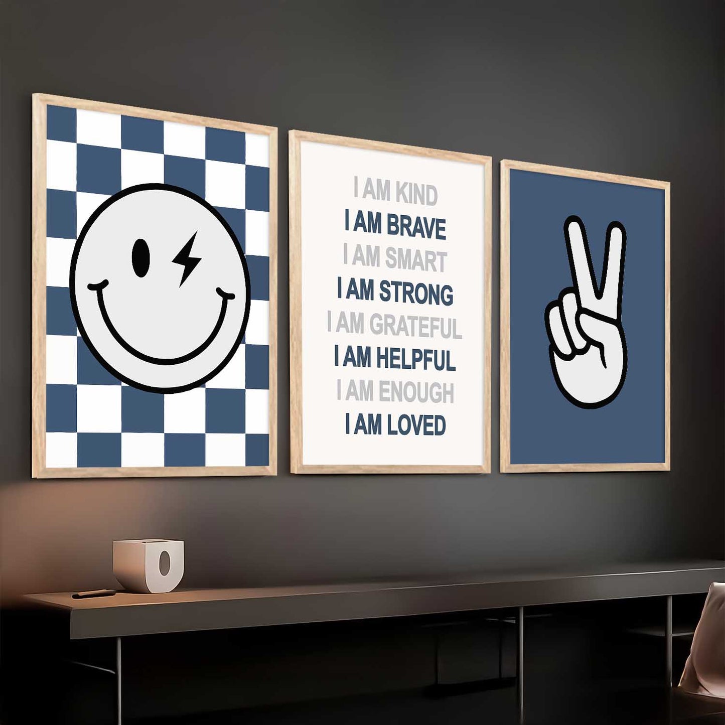 Motivational Daily Affirmation  Wall Art Paintings for Living Room Bedroom