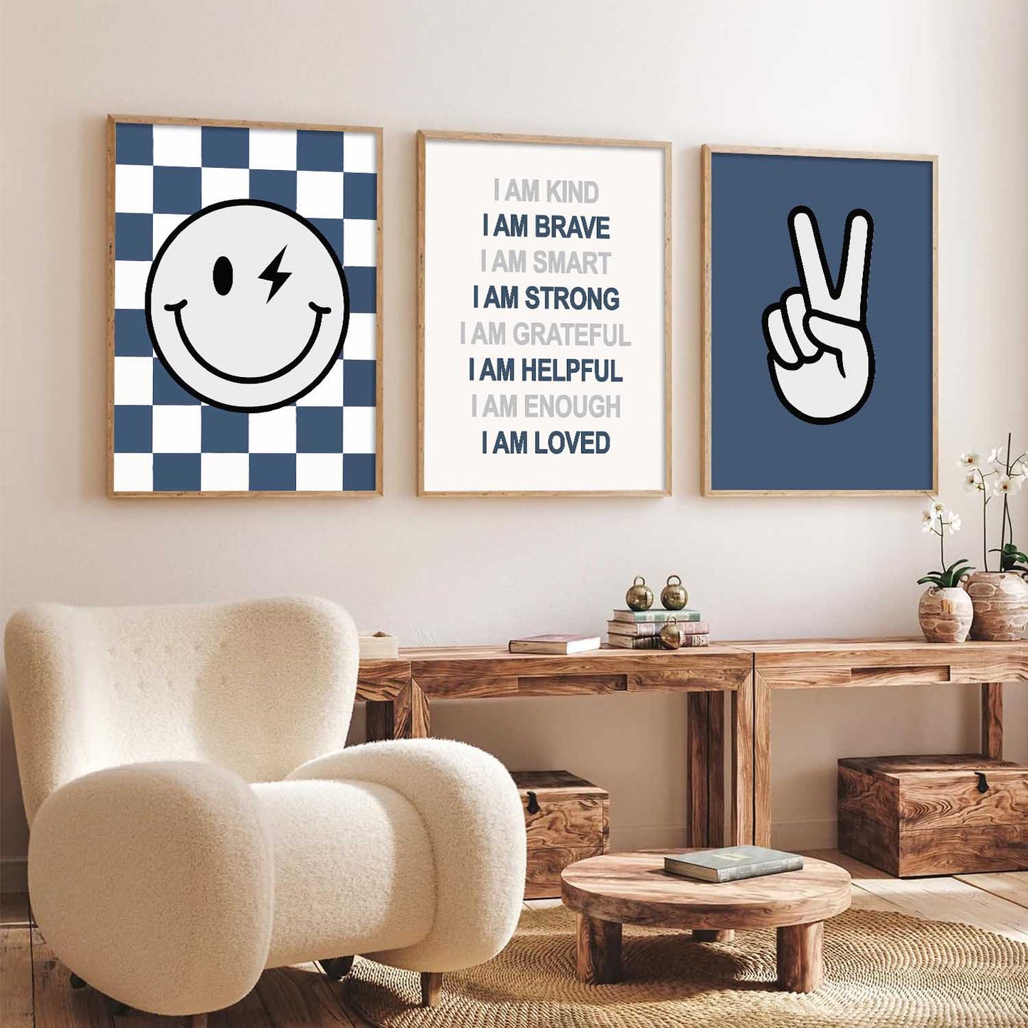 Motivational Daily Affirmation  Wall Art Paintings for Living Room Bedroom