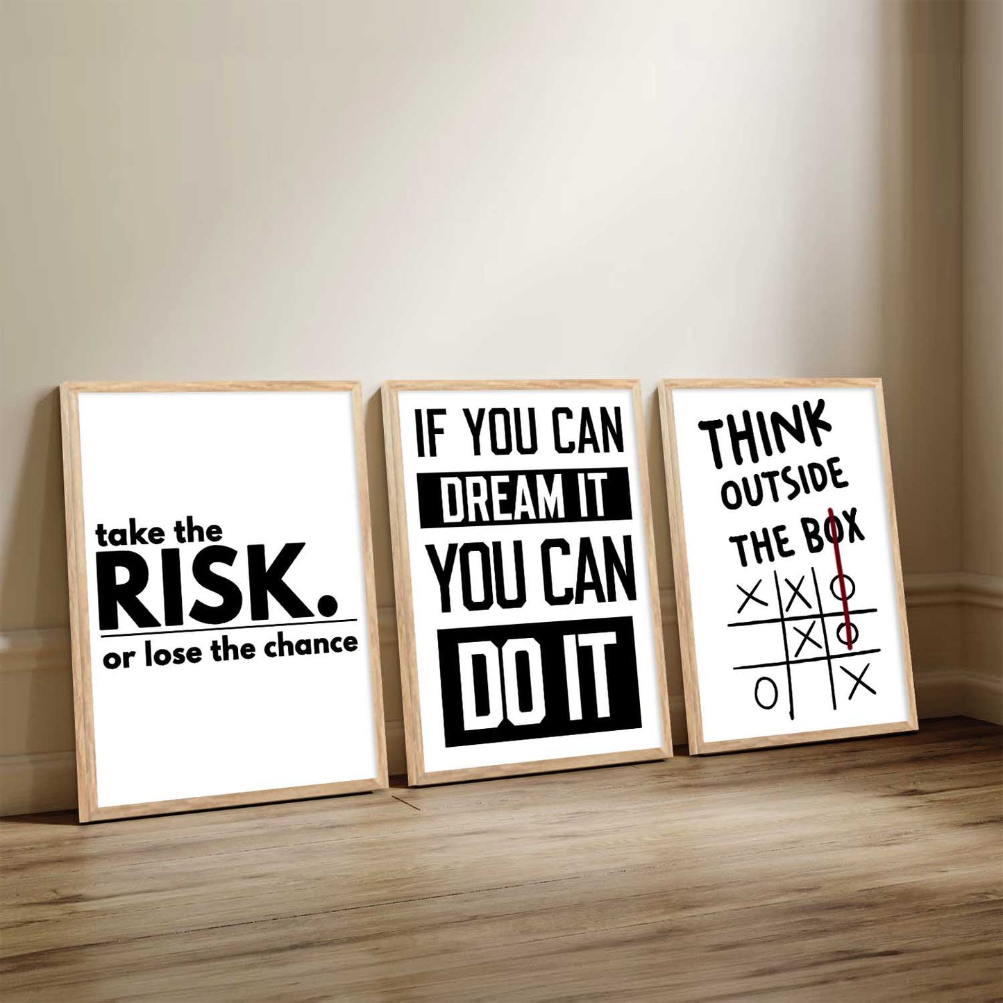 Motivational Daily Affirmation  Wall Art Paintings for Living Room Bedroom