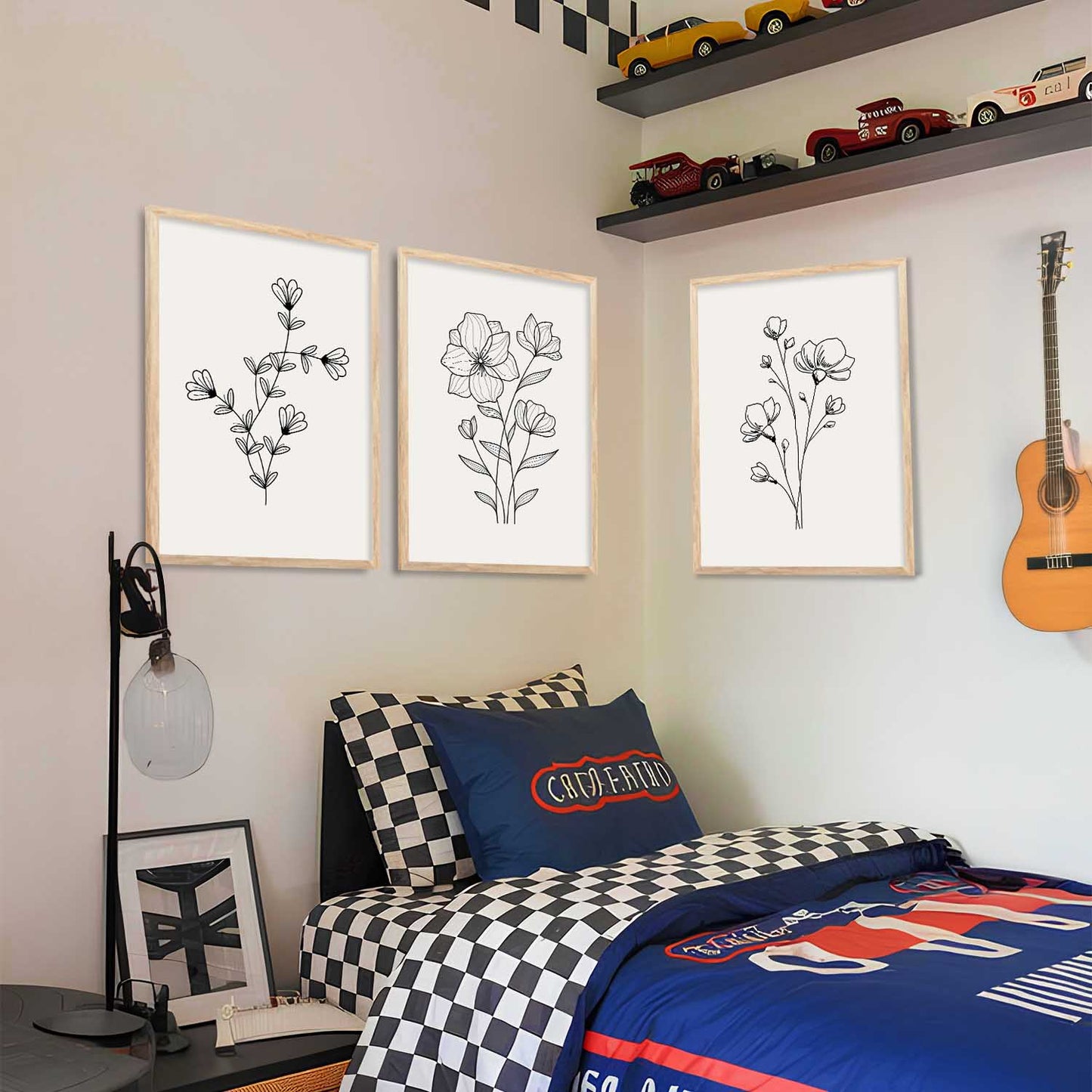 Botanical  Wall Art Paintings for Living Room Bedroom