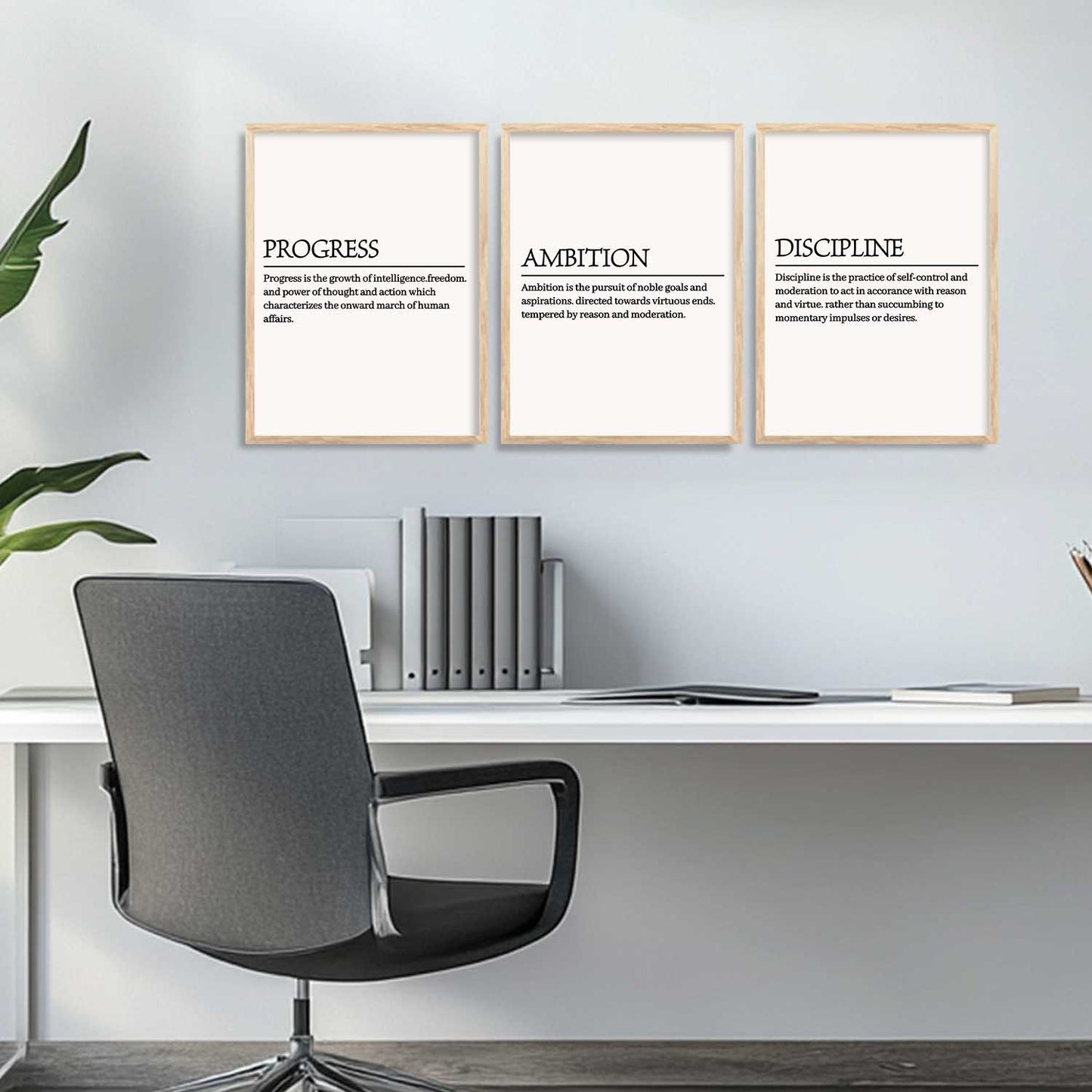 Daily Affirmation inspirational Wall Art Paintings for Living Room Bedroom