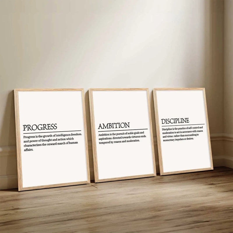 Daily Affirmation inspirational Wall Art Paintings for Living Room Bedroom