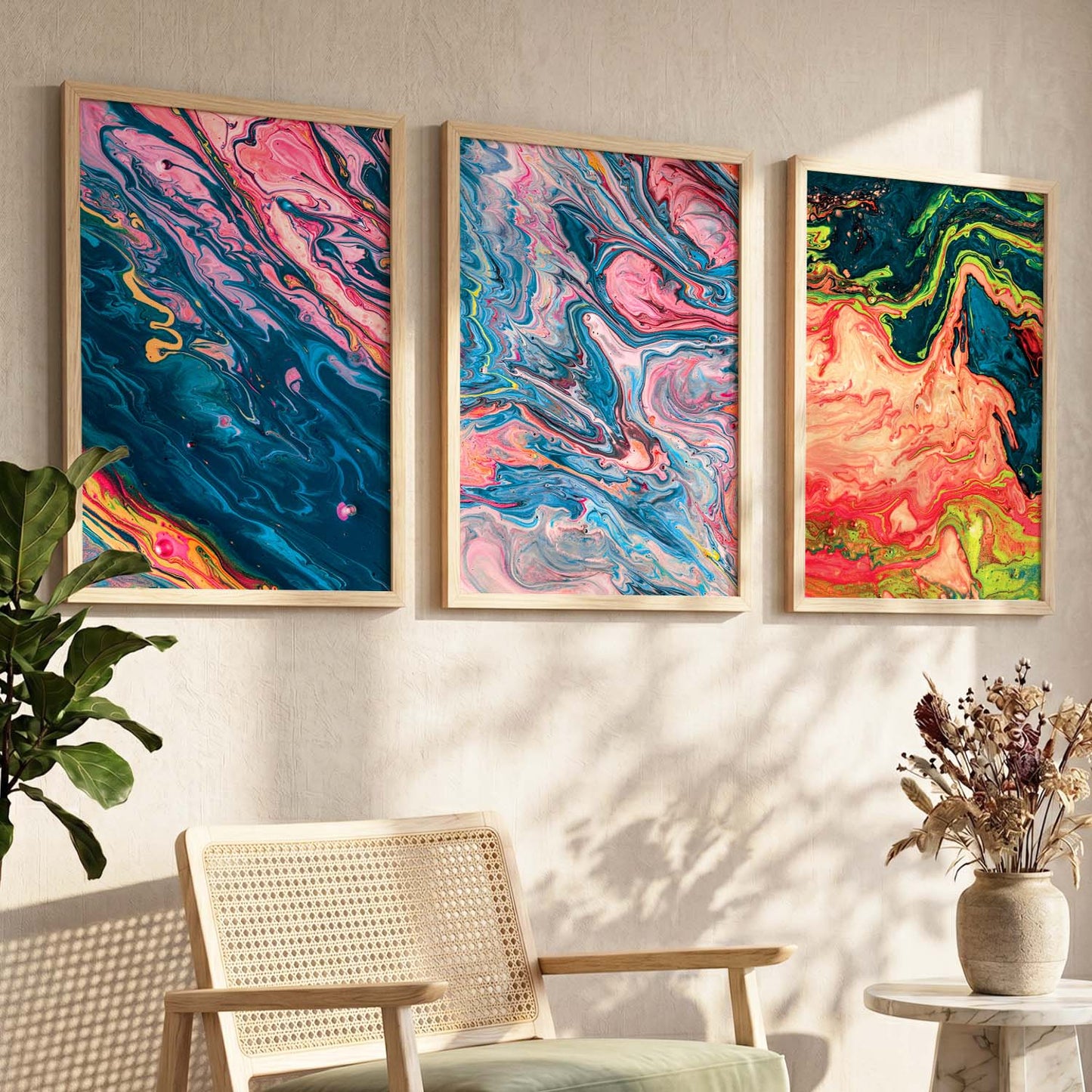 Contemporary Modern Art Combos - Wall Art Set for Modern Interiors