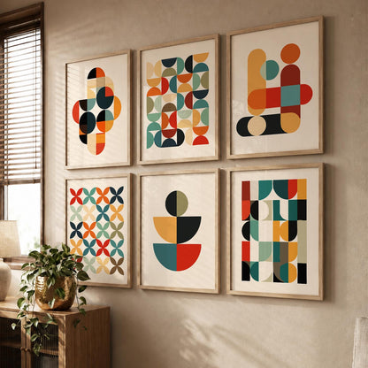 Wall Art Framed Wall Art Prints | Set of 6 | Home Decor