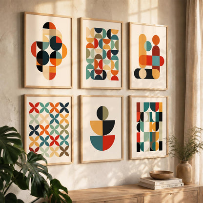 Wall Art Framed Wall Art Prints | Set of 6 | Home Decor