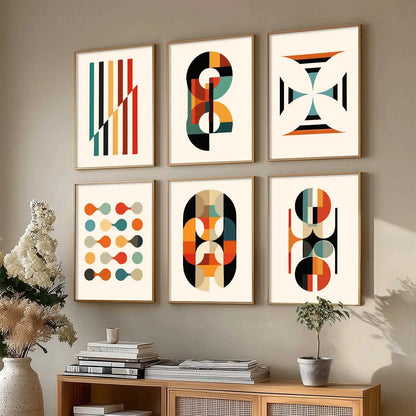 Wall Art Framed Wall Art Prints | Set of 6 | Home Decor
