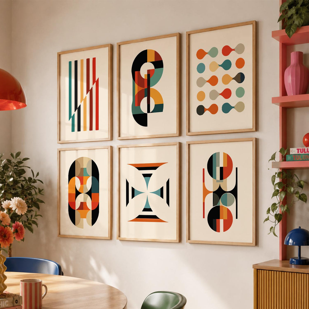 Wall Art Framed Wall Art Prints | Set of 6 | Home Decor