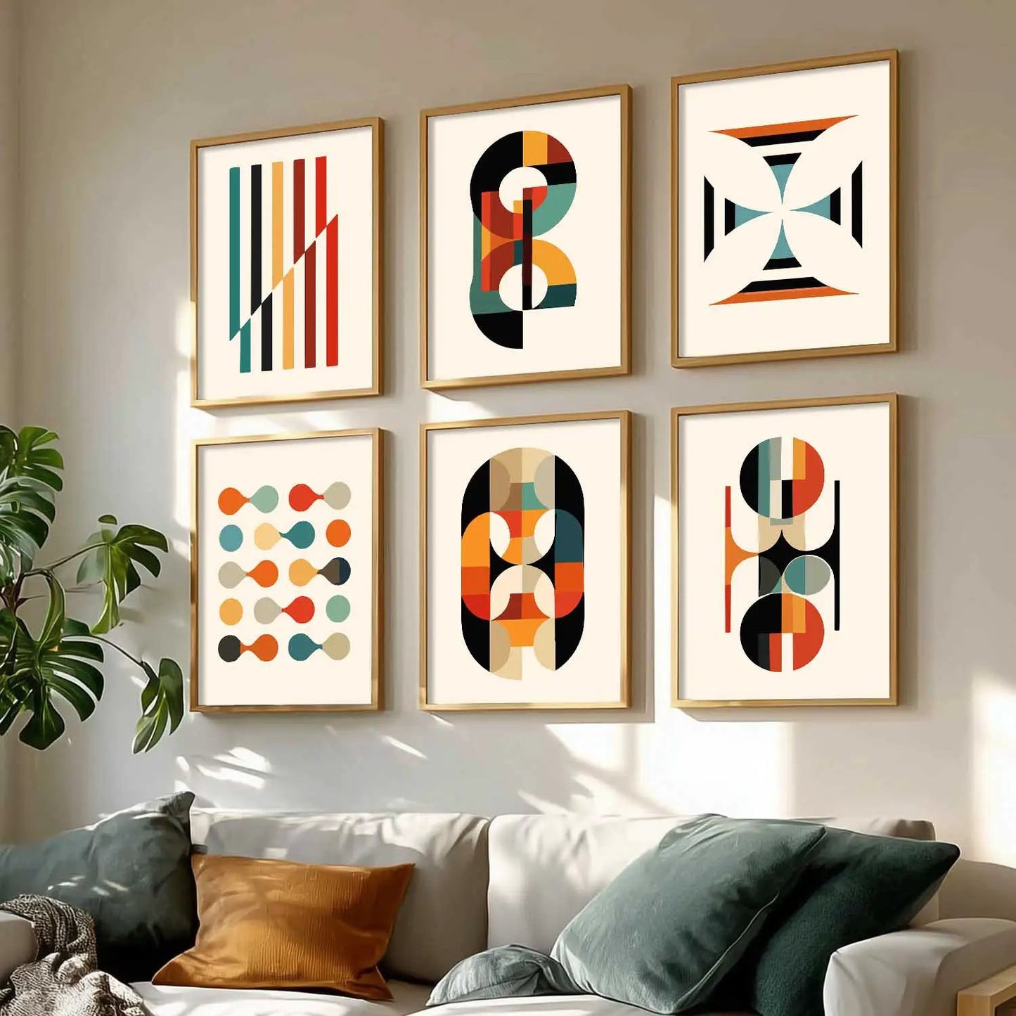 Wall Art Framed Wall Art Prints | Set of 6 | Home Decor