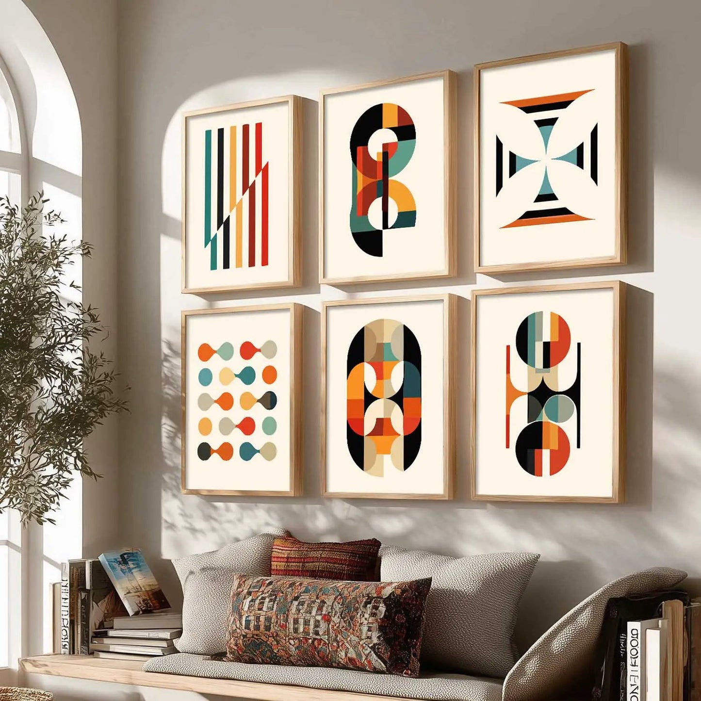 Wall Art Framed Wall Art Prints | Set of 6 | Home Decor