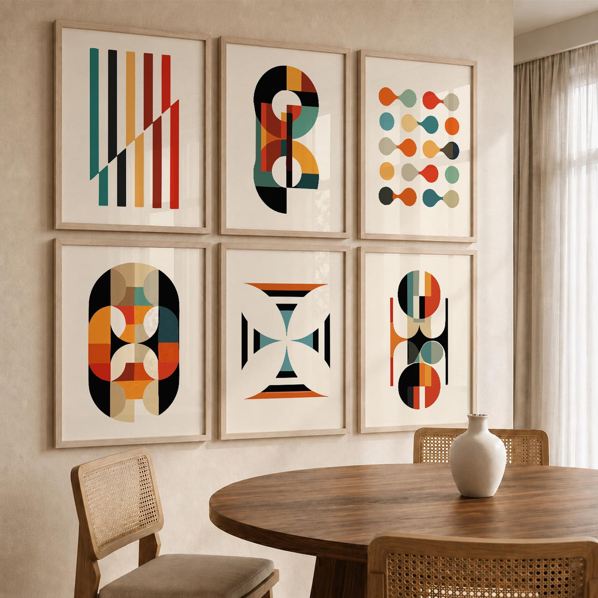 Wall Art Framed Wall Art Prints | Set of 6 | Home Decor