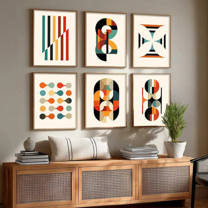 Wall Art Framed Wall Art Prints | Set of 6 | Home Decor