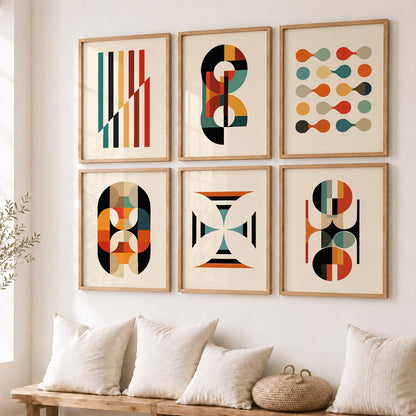 Wall Art Framed Wall Art Prints | Set of 6 | Home Decor