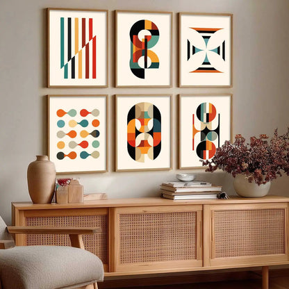 Wall Art Framed Wall Art Prints | Set of 6 | Home Decor