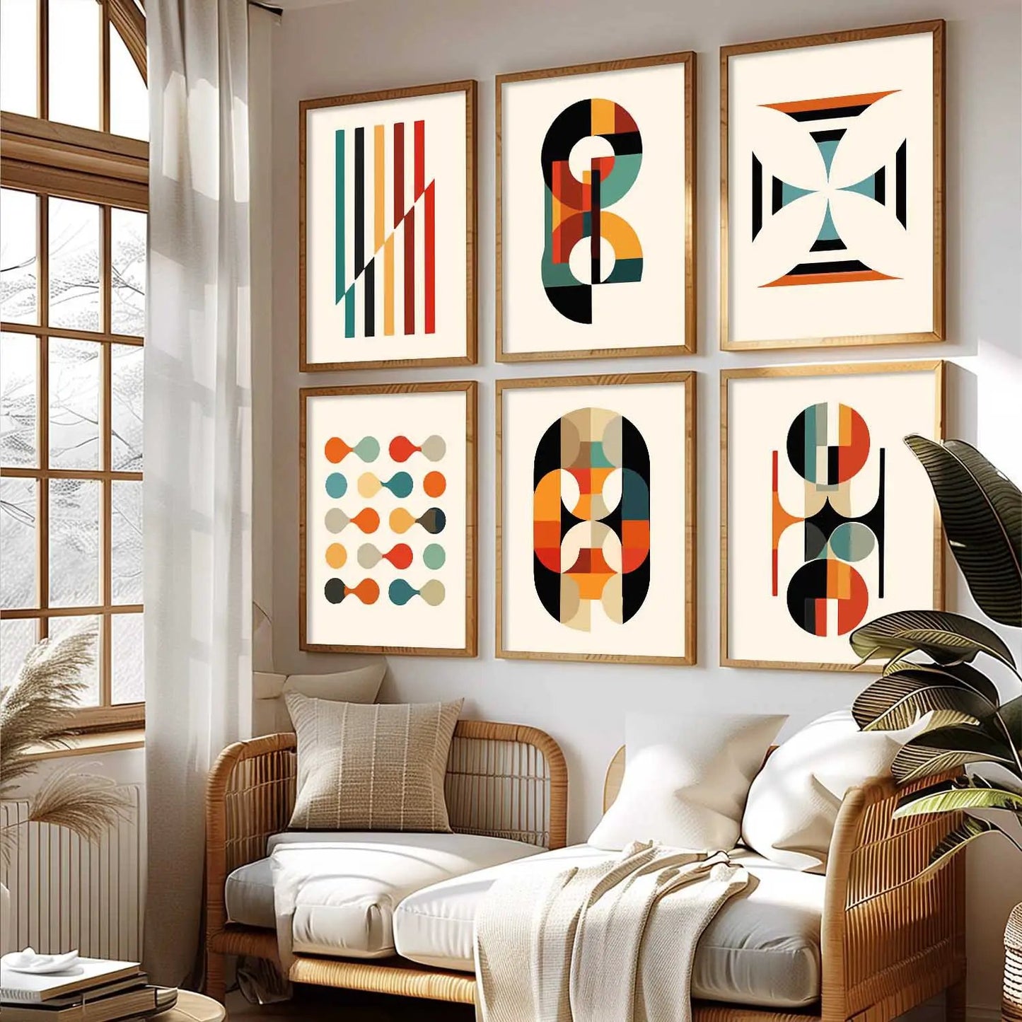 Wall Art Framed Wall Art Prints | Set of 6 | Home Decor