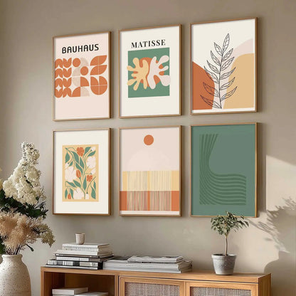 Wall Art Framed Wall Art Prints | Set of 6 | Home Decor