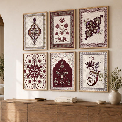Traditional Wall Art Prints with Frame for Wall Decor