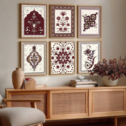Traditional Wall Art Prints with Frame for Wall Decor