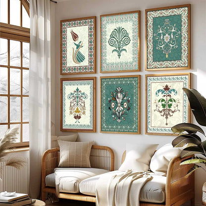 Gond Wall Art Prints with Frame for Wall Decor