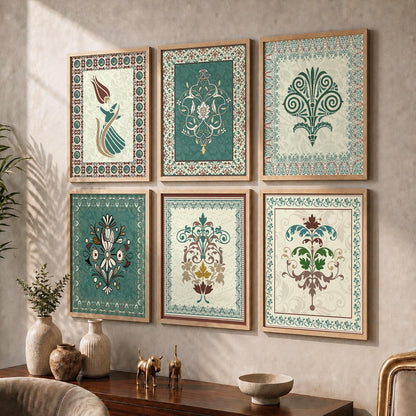 Gond Wall Art Prints with Frame for Wall Decor