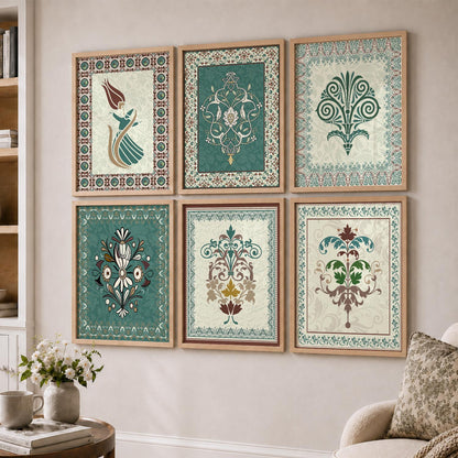 Gond Wall Art Prints with Frame for Wall Decor