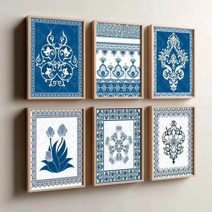 Traditional Wall Art Prints with Frame for Wall Decor