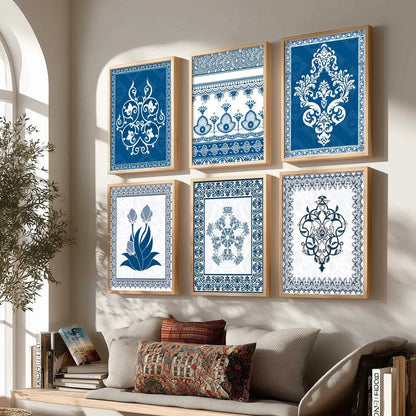 Traditional Wall Art Prints with Frame for Wall Decor