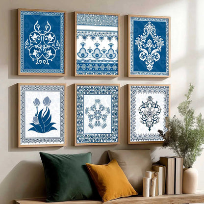 Traditional Wall Art Prints with Frame for Wall Decor