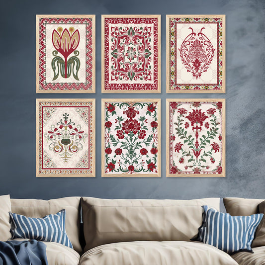 Traditional Wall Art Prints with Frame for Wall Decor