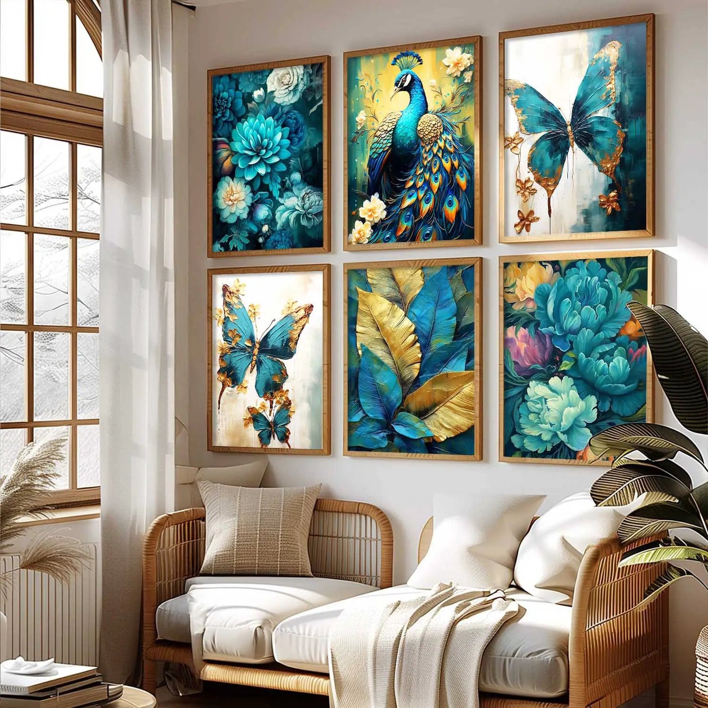 Modern Wall Art Prints with Frame for Wall Decor