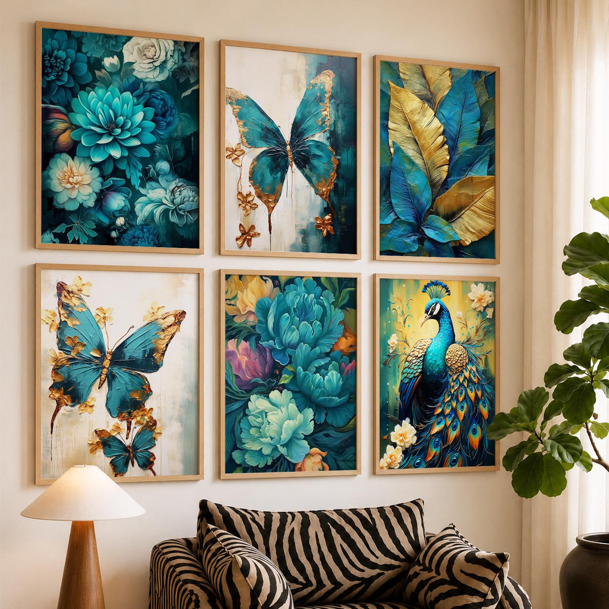 Modern Wall Art Prints with Frame for Wall Decor