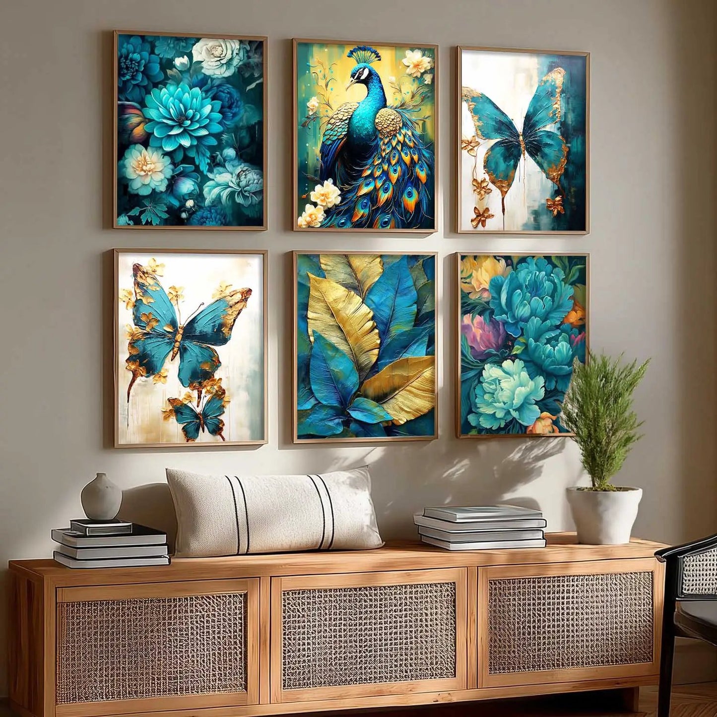 Modern Wall Art Prints with Frame for Wall Decor