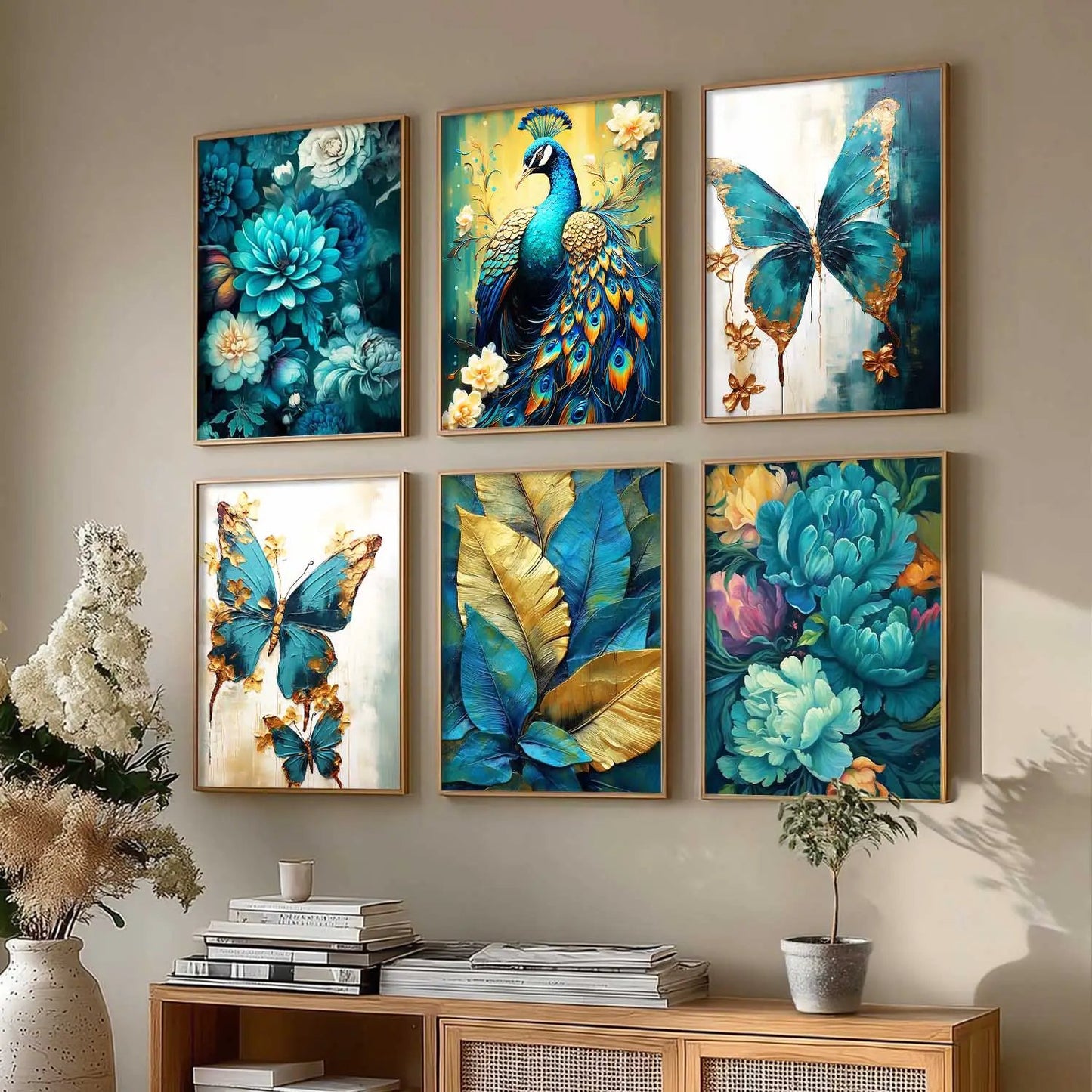 Modern Wall Art Prints with Frame for Wall Decor