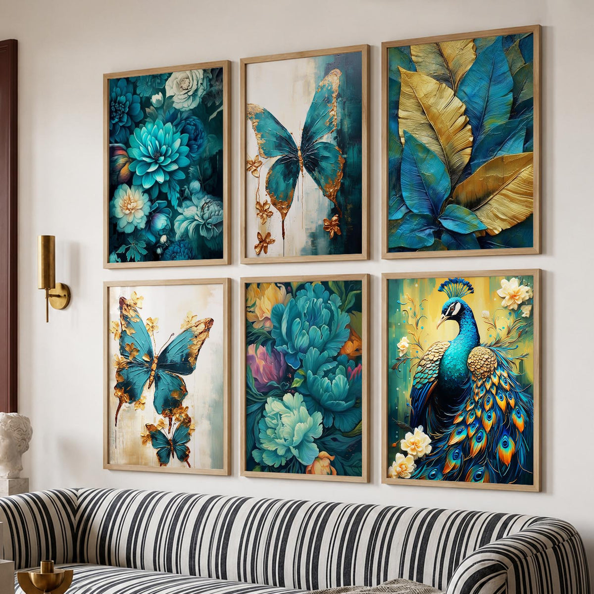 Modern Wall Art Prints with Frame for Wall Decor