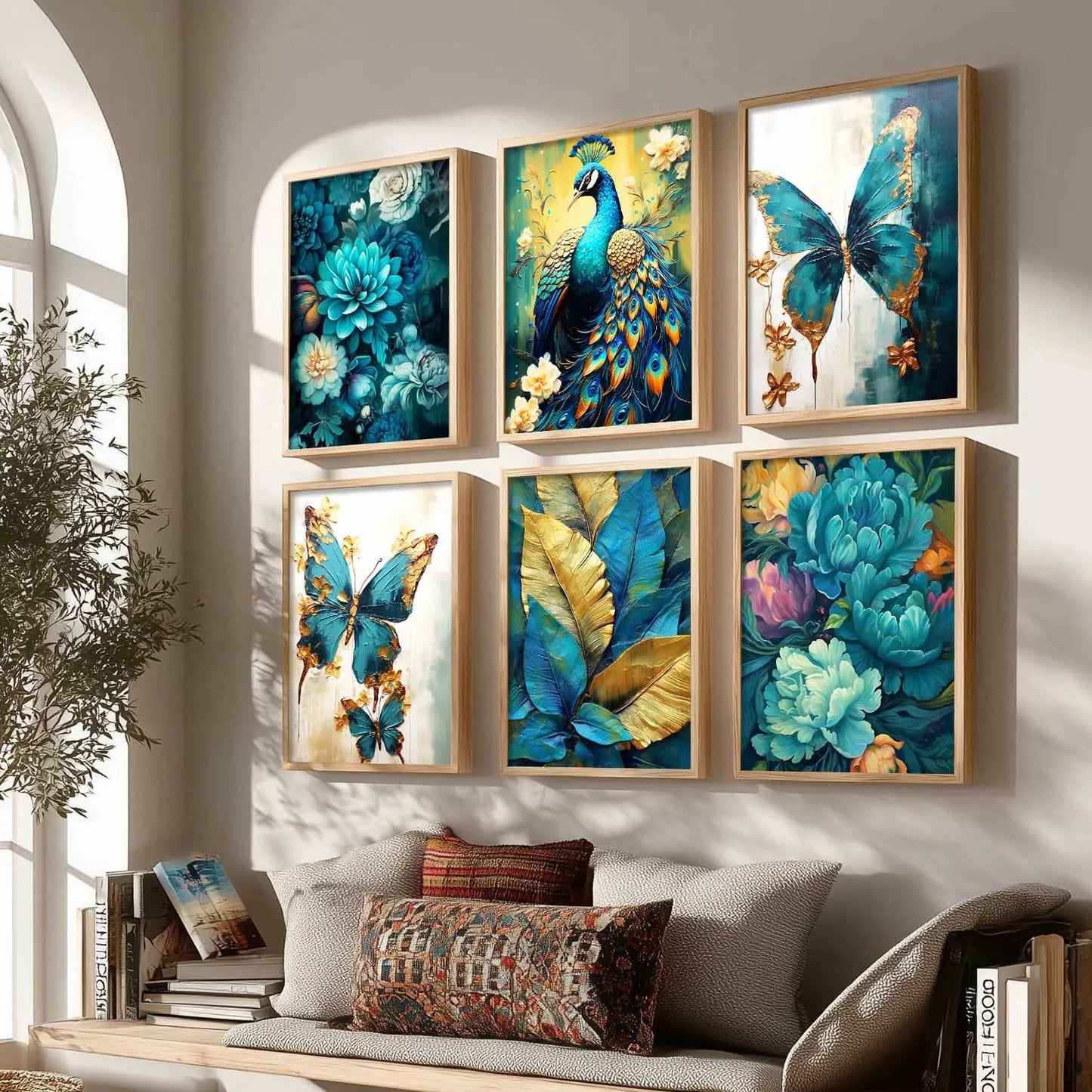 Modern Wall Art Prints with Frame for Wall Decor